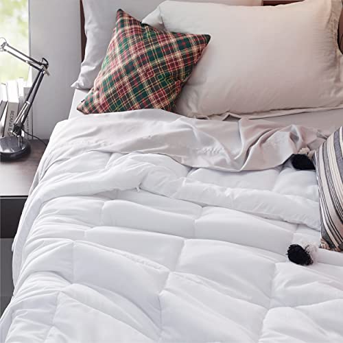 Bedsure Twin XL Comforter Duvet Insert - Extra Long Twin Comforter, Quilted All Season White Duvet Twin XL with Corner Tabs