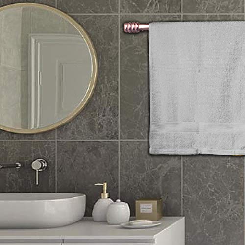 BELIZZI HOME 8 Piece Towel Set 100% Ring Spun Cotton, 2 Bath Towels 27x54, 2 Hand Towels 16x28 and 4 Washcloths 13x13 - Ultra Soft Highly Absorbent Machine Washable Hotel Spa Quality - Light Grey