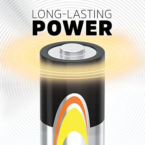 Energizer Alkaline Power AA Batteries and Alkaline Power AAA Batteries Variety Pack, 32 AA and 32 AAA Batteries, 64 Count