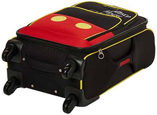 American Tourister Disney Softside Luggage with Spinner Wheels, Mickey Mouse Pants, 21-Inch