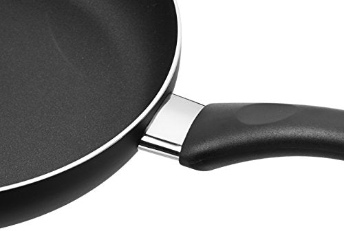 Amazon Basics 3-Piece Non-Stick Frying Pan Set - 8 Inch, 10 Inch, and 12 Inch