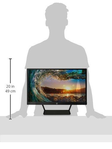 HP Pavilion 22cwa 21.5-Inch Full HD 1080p IPS LED Monitor, Tilt, VGA and HDMI (T4Q59AA) - Black
