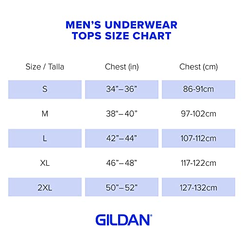 Gildan Men's Cotton Stretch T-Shirts, Multipack, Artic White (Crew 3-Pack), Medium