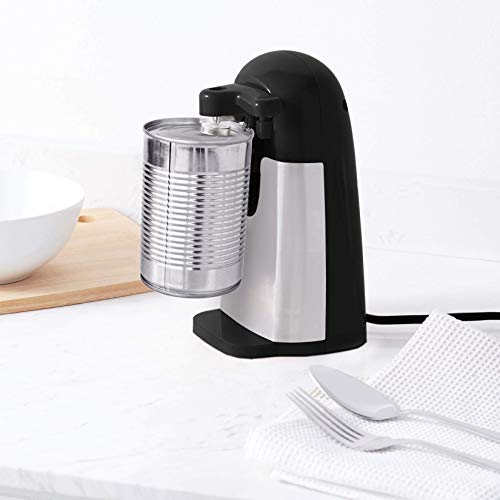 Amazon Basics Electric Can Opener, Black