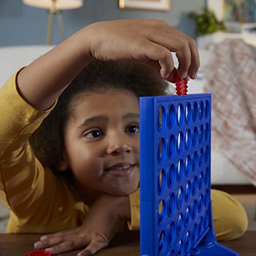 Connect 4 Classic Grid , 4 in a Row Game, Strategy Board Games for Kids, 2 Player . for Family and Kids, Ages 6 and Up