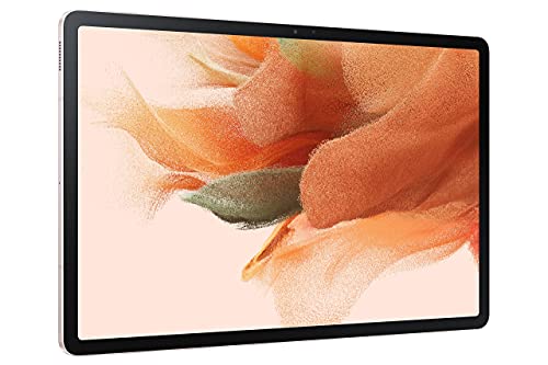 SAMSUNG Galaxy Tab S7 FE 12.4” 256GB WiFi Android Tablet, Large Screen, S Pen Included, Multi Device Connectivity, Long Lasting Battery, US Version, 2021, Mystic Pink