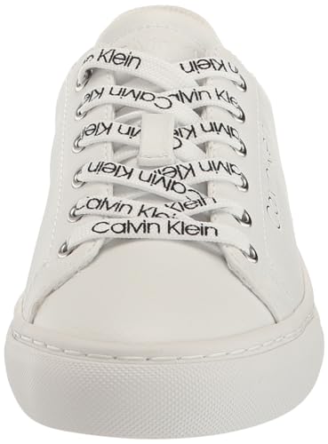 Calvin Klein Women's CIYAN Sneaker, White 1, 11