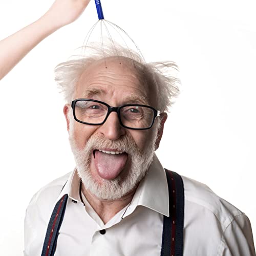 HOFASON Scalp Massager, Handheld Head Massager Tingler, Scratcher for Deep Relaxation, Hair Stimulation and Stress Relief (2 Pack, Random Colors)