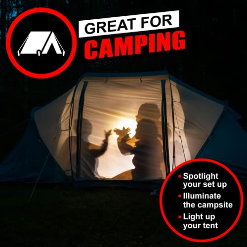 GearLight LED Flashlight Father's Day Gifts for Dad 2pack Bright, Zoomable Tactical Flashlights with High Lumens and 5 Modes for Emergency and Outdoor Use, Camping Accessory Gifts for him