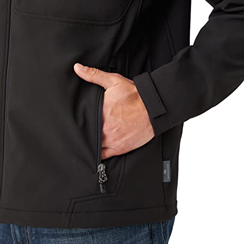 Free Country Men's Odyssey II Flex Super Softshell® Jacket Black L