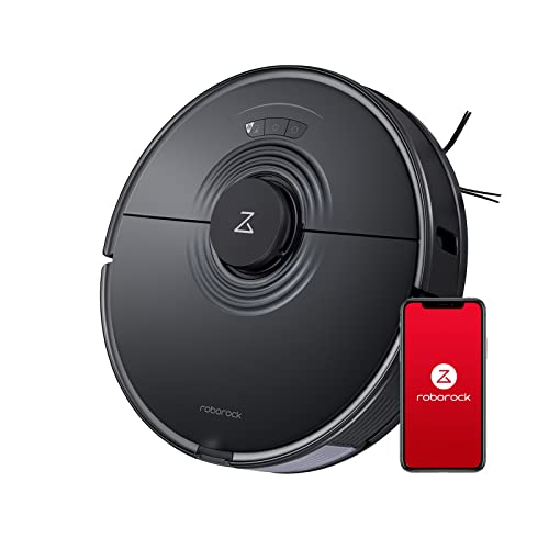 roborock S7 Robot Vacuum and Mop, 2500PA Suction & Sonic Mopping, Robotic Vacuum Cleaner with Multi-Level Mapping, Mop Floors and Vacuum Carpets in One Clean, Perfect for Pet Hair