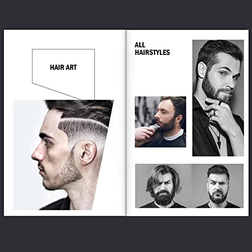 Ufree® Hair Clippers for Men + Beard Hair Trimmer Kit, Mens Grooming Kit, Barber Clippers Haircut Kit, Shaving Kit Electric Razor Shaver for Men, Fade Clippers Hair Cutting Kit