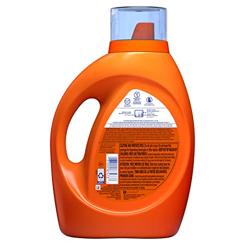 Tide with Downy Laundry Detergent Liquid Soap, High Efficiency (HE), April Fresh Scent, 59 Loads (92 Fl Oz)