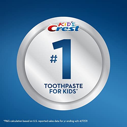 Crest Kid's Cavity Protection Toothpaste (children and toddlers 2+), Sparkle Fun, 4.6 Oz (Pack of 3)