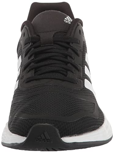 adidas Duramo 10 Running Shoe, Black/White/Black, 5 US Unisex Big Kid