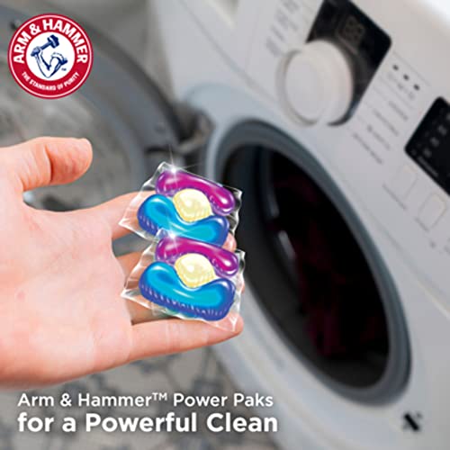 Add 2 To Your Cart! Arm & Hammer Plus OxiClean With Odor Blasters Laundry Detergent 5-IN-1 Power Paks, 42CT (Packaging may vary)