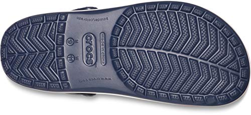 Crocs unisex adult Men's and Women's Crocband Clog, Navy, 11 D(M) US