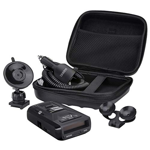 Uniden R3 EXTREME LONG RANGE Laser/Radar Detector, Record Shattering Performance, Built-in GPS w/ Mute Memory, Voice Alerts, Red Light & Speed Camera Alerts, Multi-Color OLED Display , Black