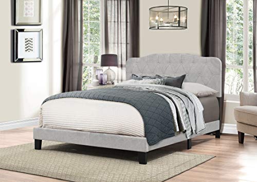 Hillsdale Furniture Nicole Bed in One, Queen, Glacier Gray