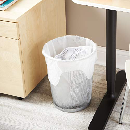 Hefty Trash Bags/Garbage Bags, Flap Tie, 8 Gallon, Medium - 24 Count (Pack of 12)