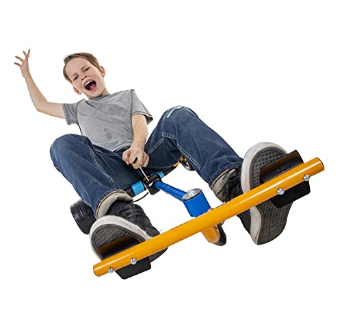 Hot Wheels Roller Racer Go Kart, Kid Powered! No Motor! No Batteries!, Rides on Any Hard Surface Indoors or Outdoors