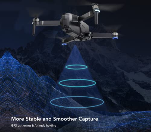 Ruko F11 Drones with Camera for Adults 4K, 60Mins Flight Time, FPV Drone with GPS, Quadcopter with Brushless Motor, Follow Me, Auto Return Home, Long Control Range Drone for Beginners, drone with camera for adults, drone with camera