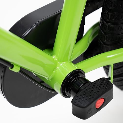 Royalbaby Freestyle EZ Kids Bike, Easy Learn Balancing to Biking, 16 Inch Balance & Pedal Bicycle, Instant Assembly Boys Girls Ages 4-7 Years, 16" Green