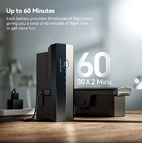Ruko F11PRO Drones with Camera for Adults 4K UHD Camera 60 Mins Flight Time with GPS Auto Return Home Brushless Motor, Black (with Carrying Case)