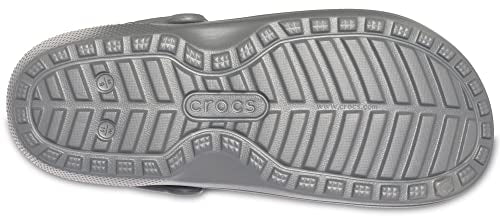 Crocs Classic Lined Clog Slate Grey/Smoke Men's 4, Women's 6 Medium