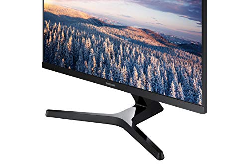 SAMSUNG 24" SR35 Series FHD 1080p Computer Monitor, 75Hz, IPS Panel, HDMI, VGA (D-Sub), VESA Compatible, 3-Sided Border-Less LS24R356FZNXZA, Black
