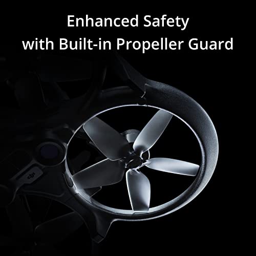 DJI Avata Explorer Combo, First-Person View Drone with Camera 4K, Super-Wide 155° FOV, Includes New RC Motion 2 and Goggles Integra Black, FAA Remote ID Compliant