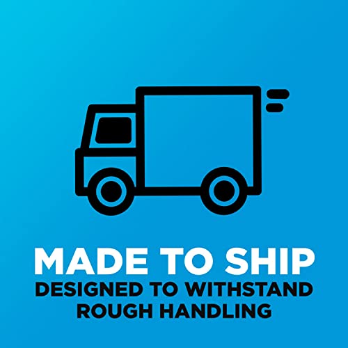 Scotch Heavy Duty Packaging Tape, 1.88" x 22.2 yd, Designed for Packing, Shipping and Mailing, Strong Seal on All Box Types, 1.5" Core, Clear, 6 Rolls with Dispenser (142-6)