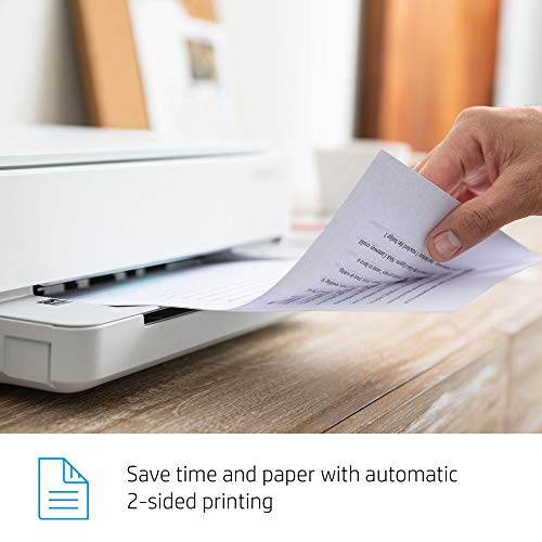 HP ENVY 6055e All-in-One Wireless Color Printer, with bonus 6 months free Instant Ink (223N1A), white