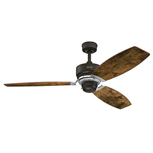 Westinghouse Lighting 7207600 Thurlow 54-inch Weathered Bronze Indoor Ceiling Fan, 1 Pack