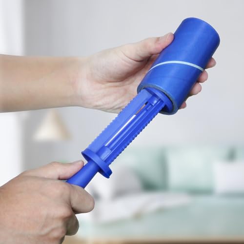 1200 Sheets Lint Roller with 6 Upgraded Handles (6 Rollers + 6 Refill), Mage Value Set Sticky Lint Rollers for Pet Hair, Portable Pet Hair Remover for Clothes, Furniture, Carpet, Dog and Cat