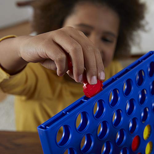 Connect 4 Classic Grid , 4 in a Row Game, Strategy Board Games for Kids, 2 Player . for Family and Kids, Ages 6 and Up