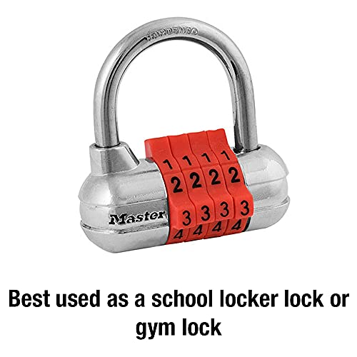 Master Lock Set Your Own Combination Padlock, 1 Pack, Color May Vary