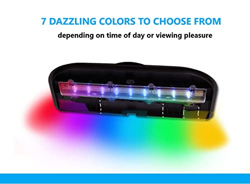 Koller Products 5-Gallon Aquarium Starter Kit with LED Lighting (7 Color Selections) and Power Filter, Ideal for a Variety of Tropical Fish