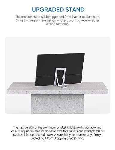 ARZOPA Portable Monitor 15.6'' FHD 1080P Portable Laptop Monitor IPS Computer External Screen USB C HDMI Display for PC MAC Phone Xbox PS5- A1 GAMUT