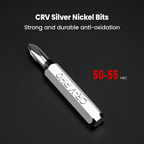 KAIWEETS Mini Electric Screwdriver, 137 in 1 Electric Precision Screwdriver Set with 120 Bits, Rechargeable 2 Gears Torque Power Screwdriver Kit with Flashlight and Repair Tool for Phones Watch