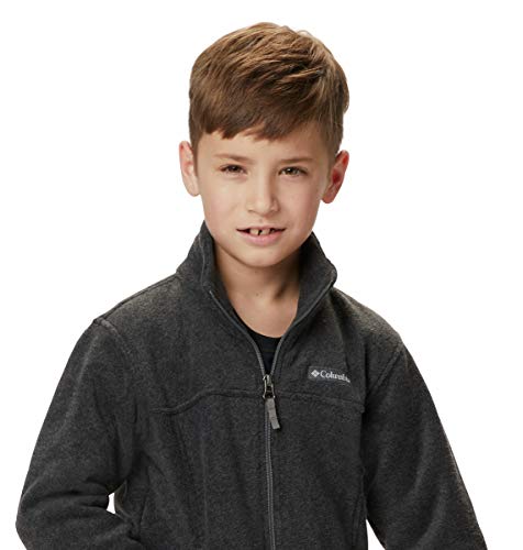 Columbia Toddler Boys Steens Mt II Fleece, Charcoal Heather, 2T