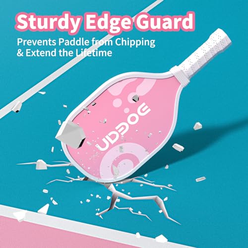 Boean Pickleball Paddles, Pickleball Paddles Set of 4 with Pickleball Balls, Hand Glues and Carry Bag, Premium Wood Pickleball Racket Play with Family, Pickleball Set Gifts for Friends