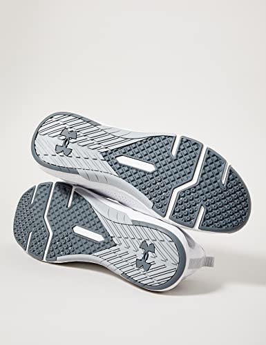 Under Armour Men's Charged Commit Tr 3, White (103)/Mod Gray, 10.5 M US