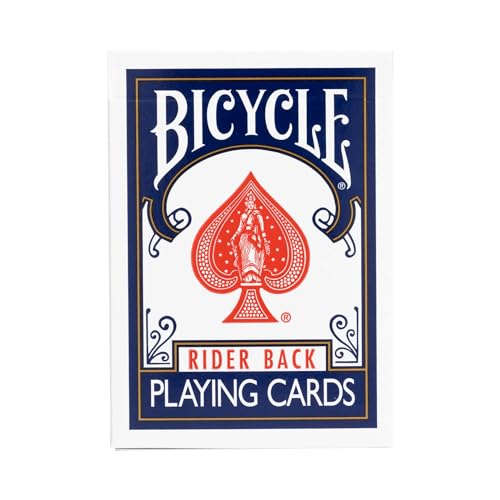 Bicycle Rider Back Index Playing Cards (COLORS MAY VARY- SINGLE PACK)