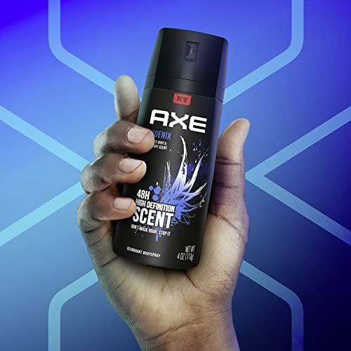 Axe Body Spray Deodorant For Long Lasting Odor Protection, Phoenix Deodorant For Men Formulated Without Aluminum 4oz 4 Count