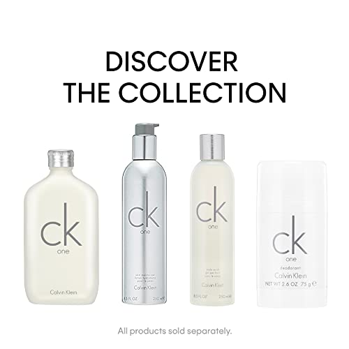 Calvin Klein Ck One for Men - Notes of Green Tea, Rose, Amber and Nature
