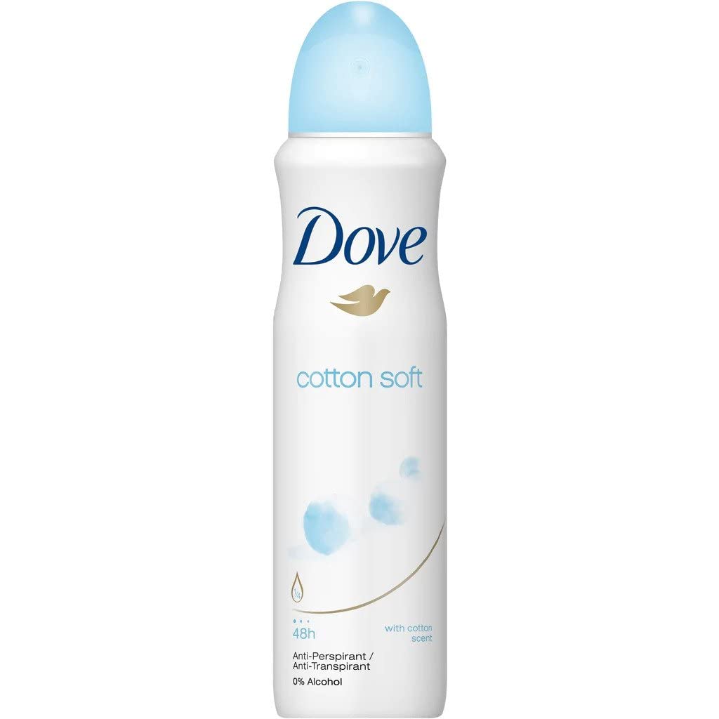 UPDATE: DEAD! Dove Antiperspirant Spray, International Version, 150 ml (Pack of 10) - Mixed within available scents, no more than 2 products of the same scent