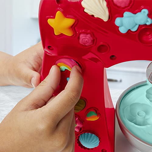 Add 3! Play-Doh Kitchen Creations Magical Mixer Playset, Toy Mixer with Play Kitchen Accessories, Arts and Crafts for Kids 3 Years and Up