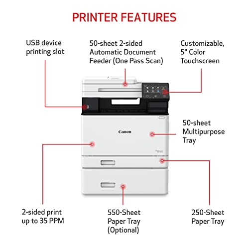 Canon® imageCLASS® MF753Cdw Wireless Laser All-in-One Color Printer