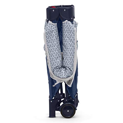 Delta Children LX Deluxe Portable Baby Play Yard with Removable Bassinet & Changing Table, Midnight